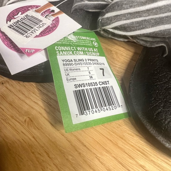 Sanuk Yoga Sandals Flip Flops Women's size 7 - Picture 6 of 6